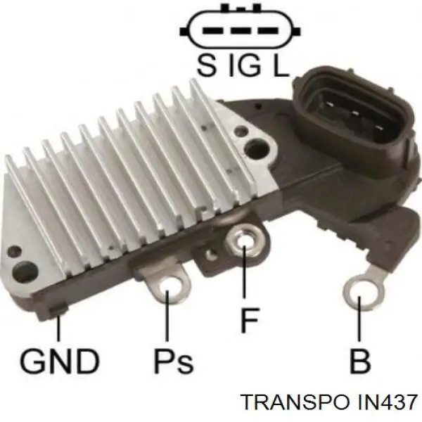 IN437 Transpo реле-регулятор генератора (реле зарядки)