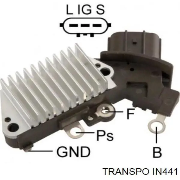 IN441 Transpo реле-регулятор генератора (реле зарядки)