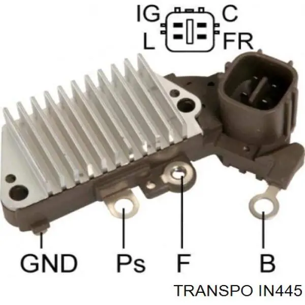 IN445 Transpo реле-регулятор генератора (реле зарядки)