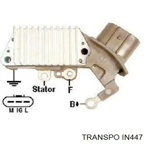 IN447 Transpo реле-регулятор генератора (реле зарядки)
