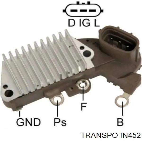 IN452 Transpo реле-регулятор генератора (реле зарядки)