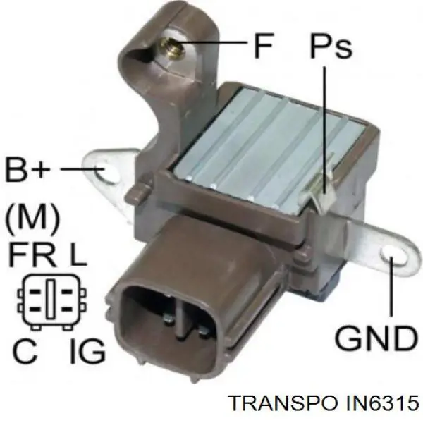 IN6315 Transpo реле-регулятор генератора (реле зарядки)