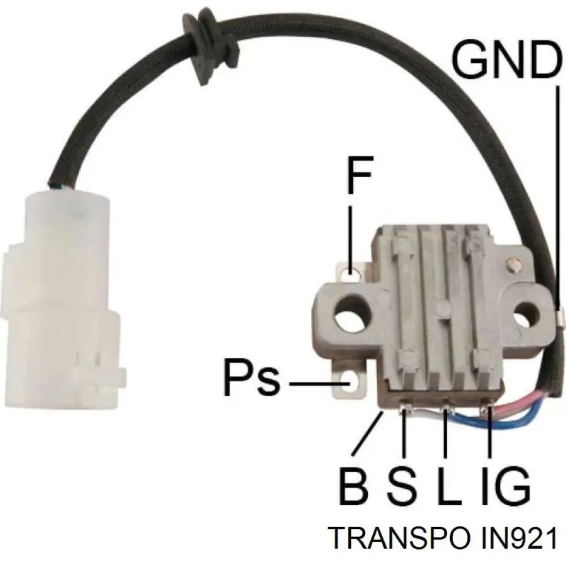 IN921 Transpo реле-регулятор генератора (реле зарядки)