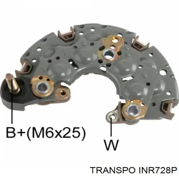 INR728P Transpo eixo de diodos do gerador