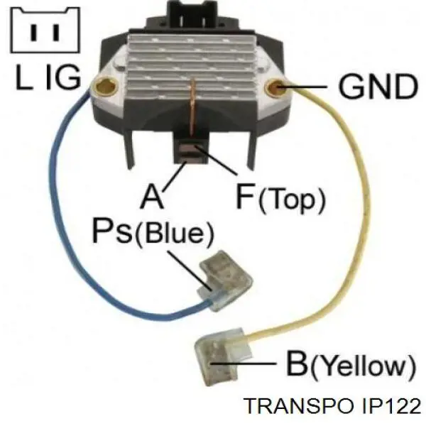 IP122 Transpo реле-регулятор генератора (реле зарядки)