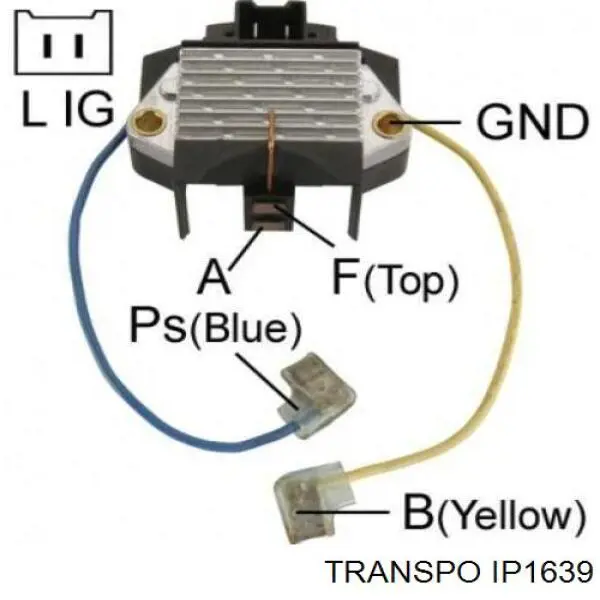 IP1639 Transpo реле-регулятор генератора (реле зарядки)