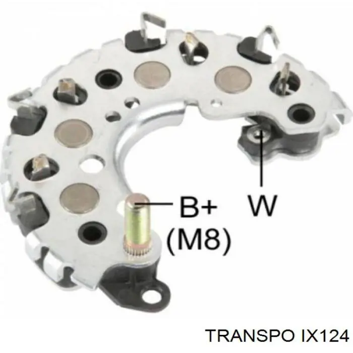 IX124 Transpo реле-регулятор генератора (реле зарядки)