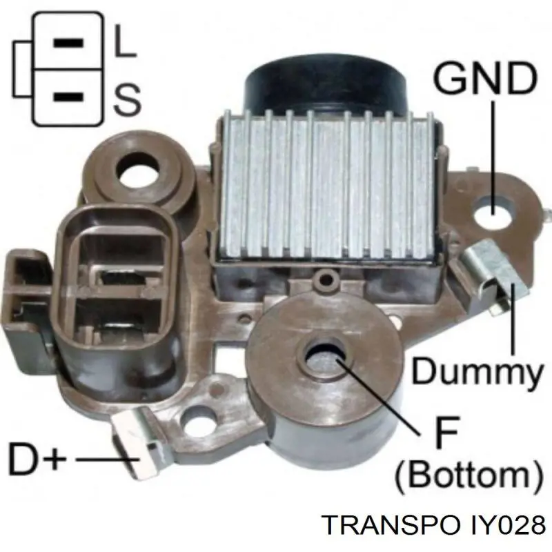 IY028 Transpo реле-регулятор генератора (реле зарядки)