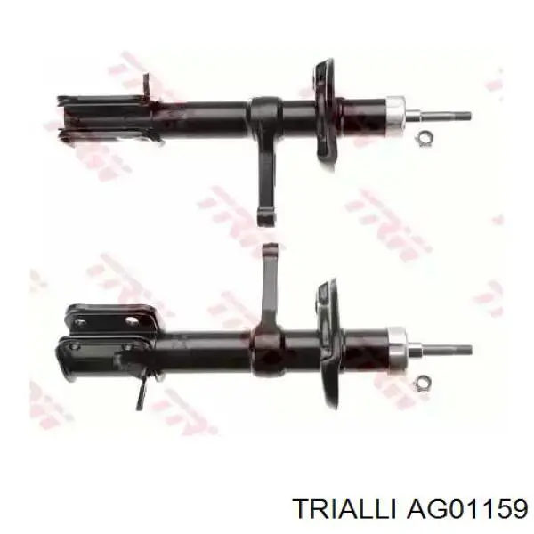 RS217003 Raiso Амортизатор передний левый