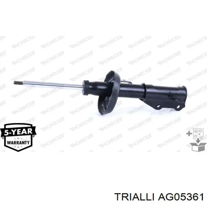 Амортизатор передній, правий AG05361 Trialli