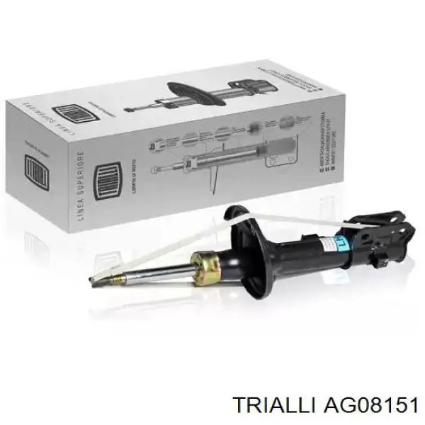 AG08151 Trialli амортизатор передний левый