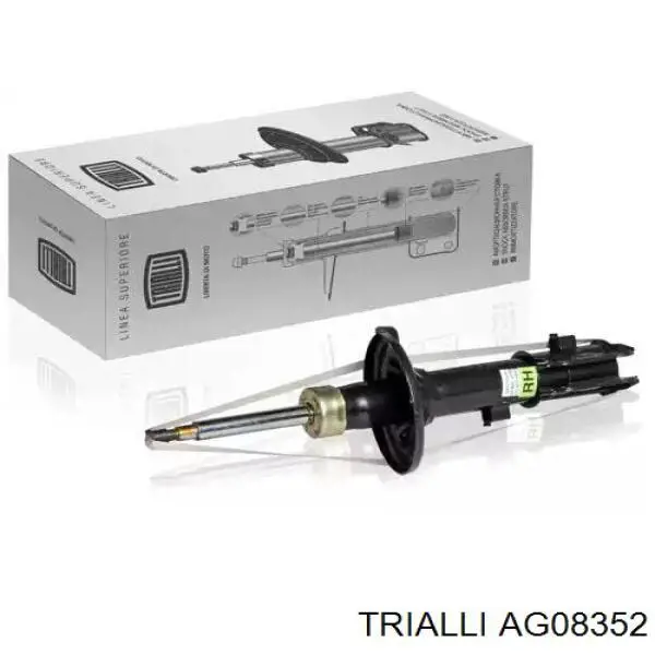 AG08352 Trialli амортизатор передний правый