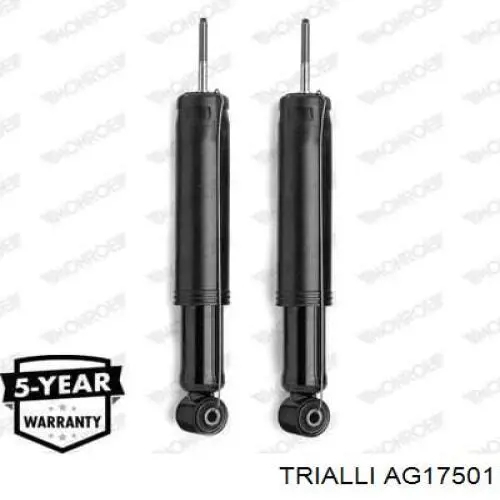 AG 17501 Trialli amortecedor traseiro