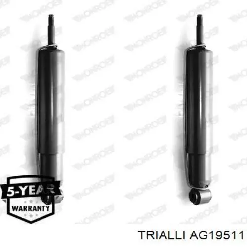 Амортизатор задний, правый Trialli AG19511 цена, от 29.93 USD