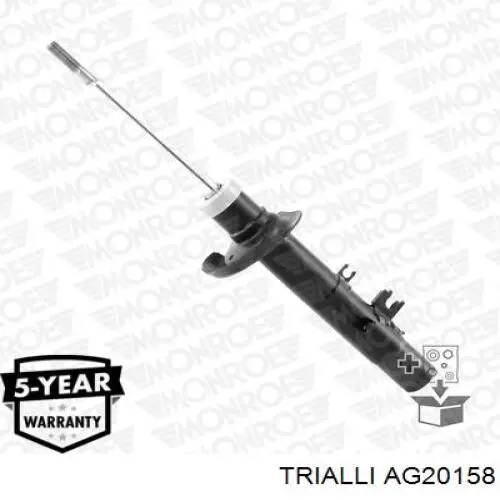 Амортизатор подвески передний левый Trialli AG20158 цена, от 54.04 USD
