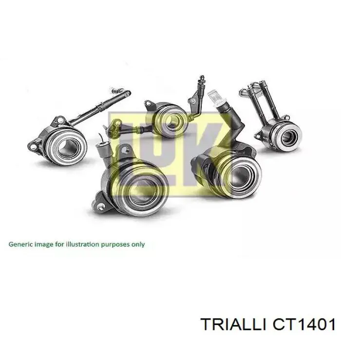 Цилиндр сцепления с выжимным подшипником Trialli CT1401