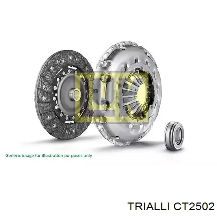 Выжимной подшипник CT2502 Trialli