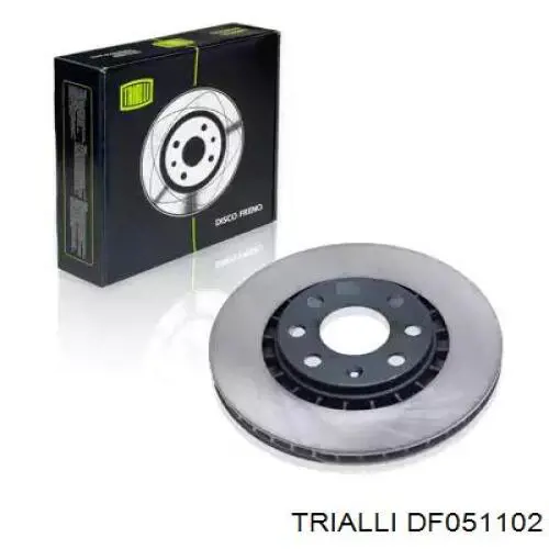DF051102 Trialli диск тормозной передний