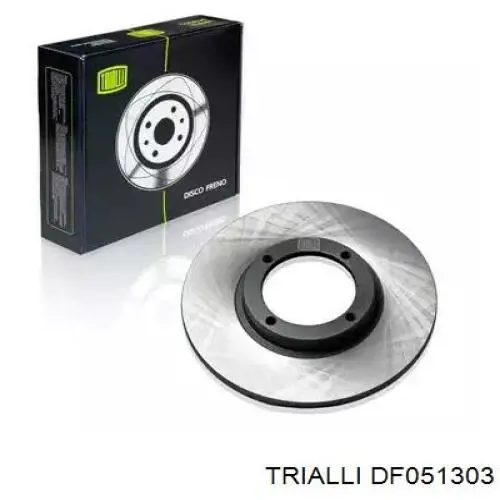 Передние тормозные диски DF051303 Trialli