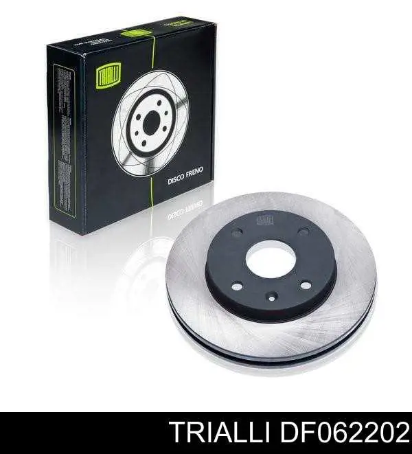 Тормоз дисковый передний Trialli DF062202 цена, от 27.80 USD