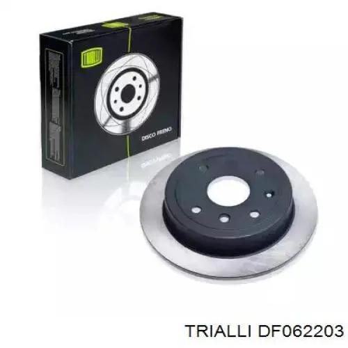 Задний тормозной диск Trialli DF062203 цена, от 28.87 USD