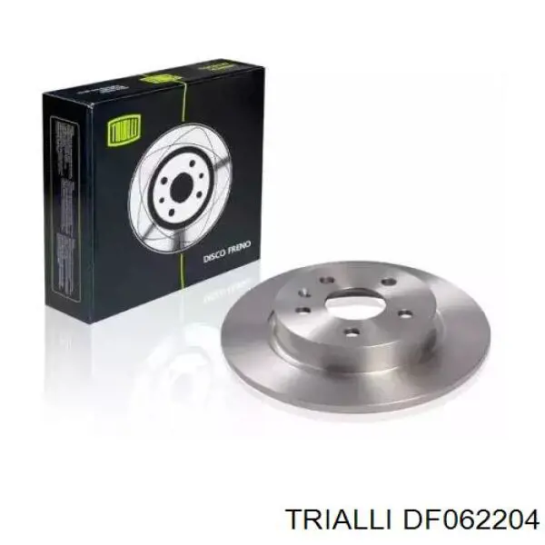 Задний тормозной диск Trialli DF062204 цена, от 38.62 USD