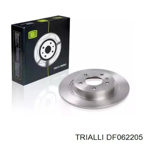 Тормозные диски DF062205 Trialli