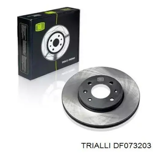 DF 073203 Trialli disco do freio dianteiro