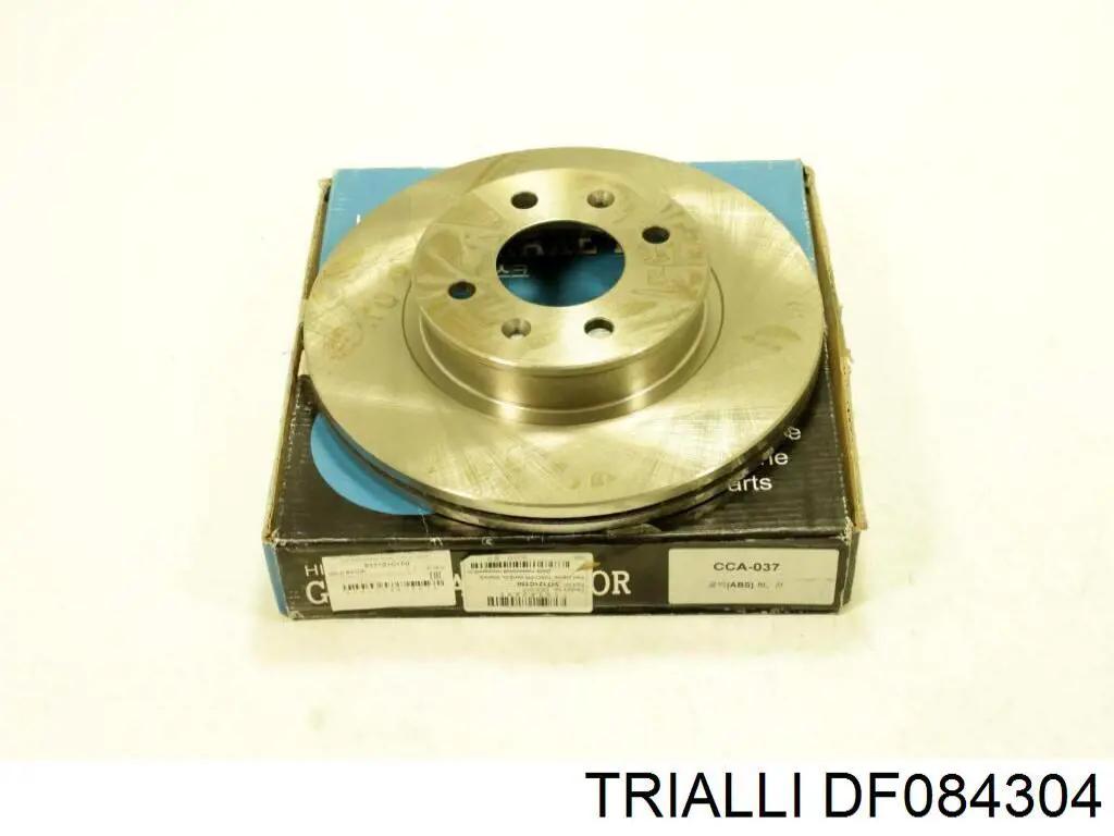 Передние тормозные диски DF084304 Trialli