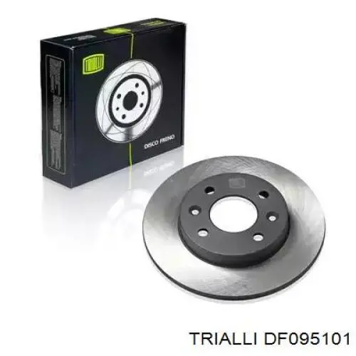 DF095101 Trialli диск тормозной передний
