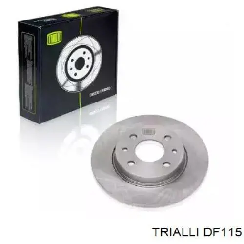 DF115 Trialli передние тормозные диски