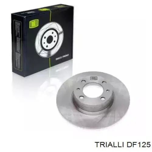 DF125 Trialli диск тормозной передний