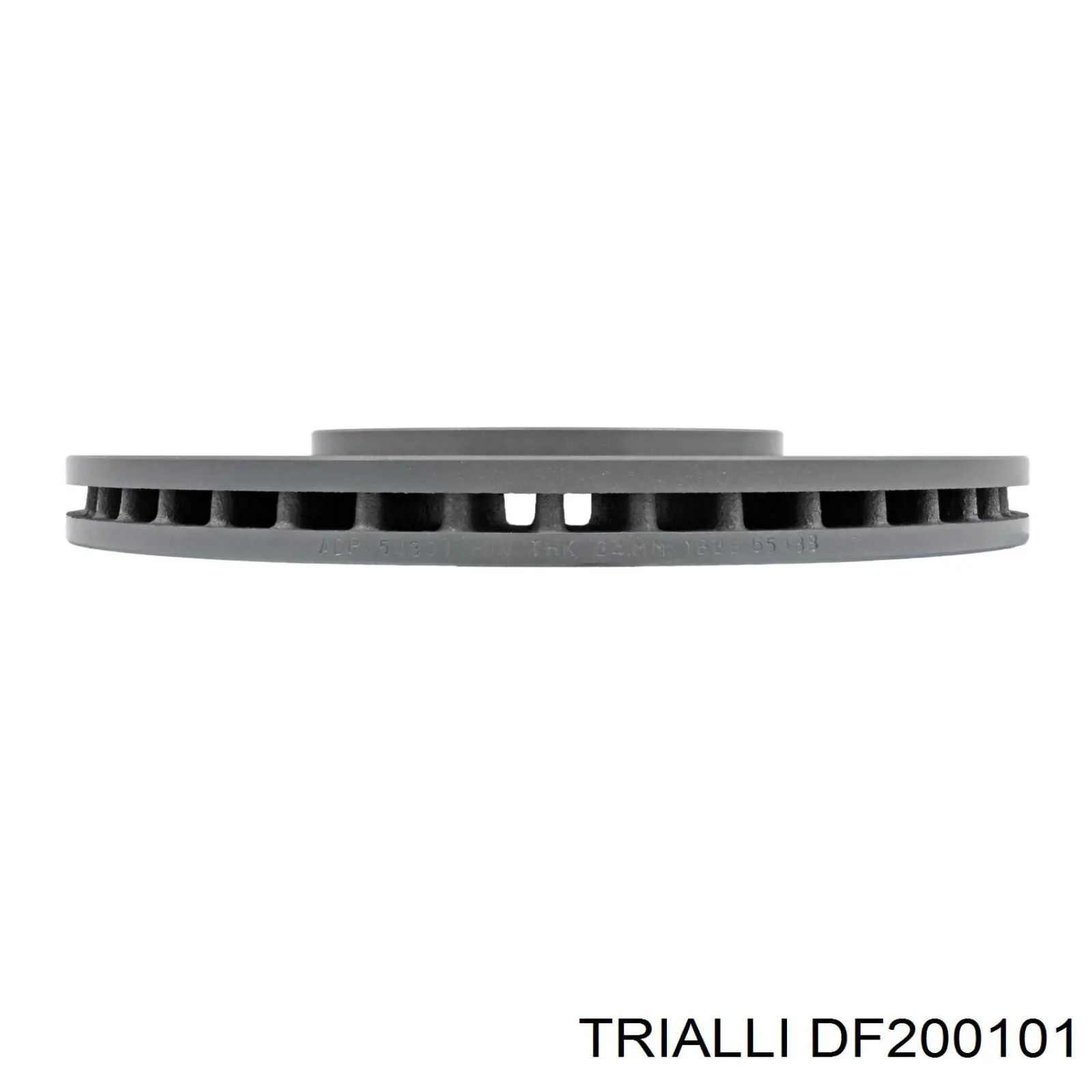 Freno de disco delantero DF200101 Trialli