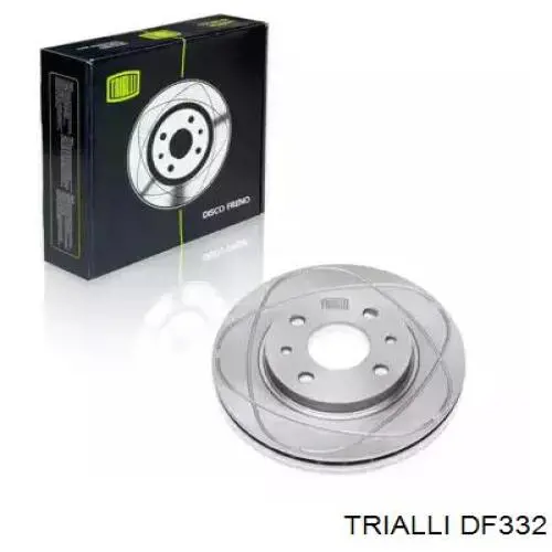 DF 332 Trialli диск тормозной передний