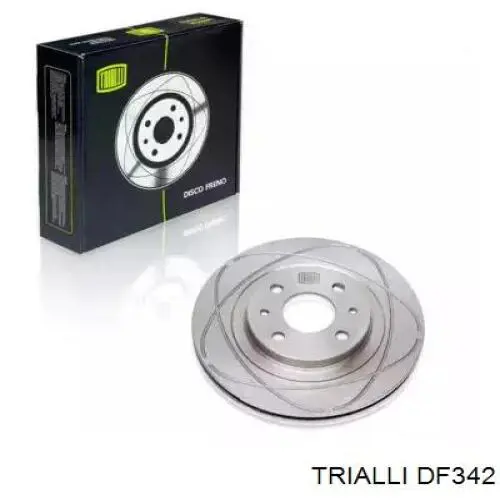 DF 342 Trialli диск тормозной передний