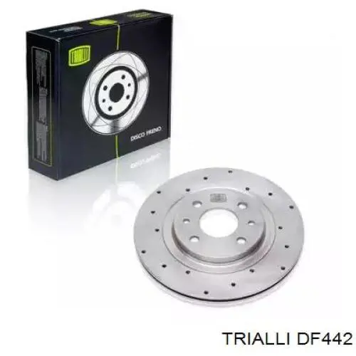 DF442 Trialli диск тормозной передний