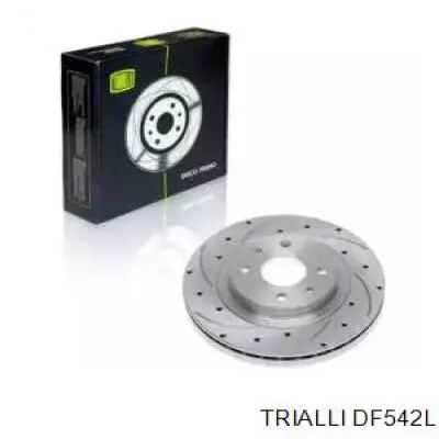 DF542L Trialli диск тормозной передний