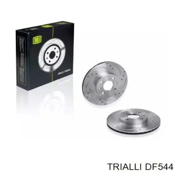 DF 544 Trialli диск тормозной передний