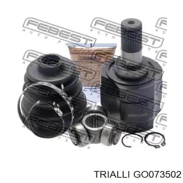 ШРУС внутренний, передний на KIA Cerato I LD