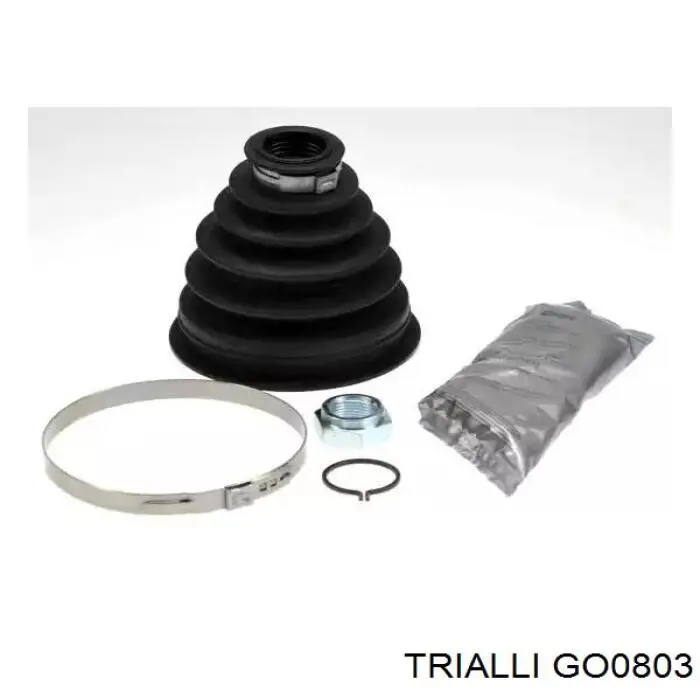 Шарнир угловых скоростей передний левый Trialli GO0803 цена, от 24.80 USD