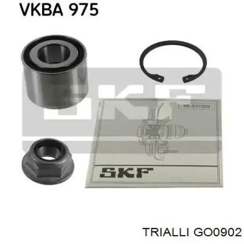 ШРУС внутренний правый GO0902 Trialli