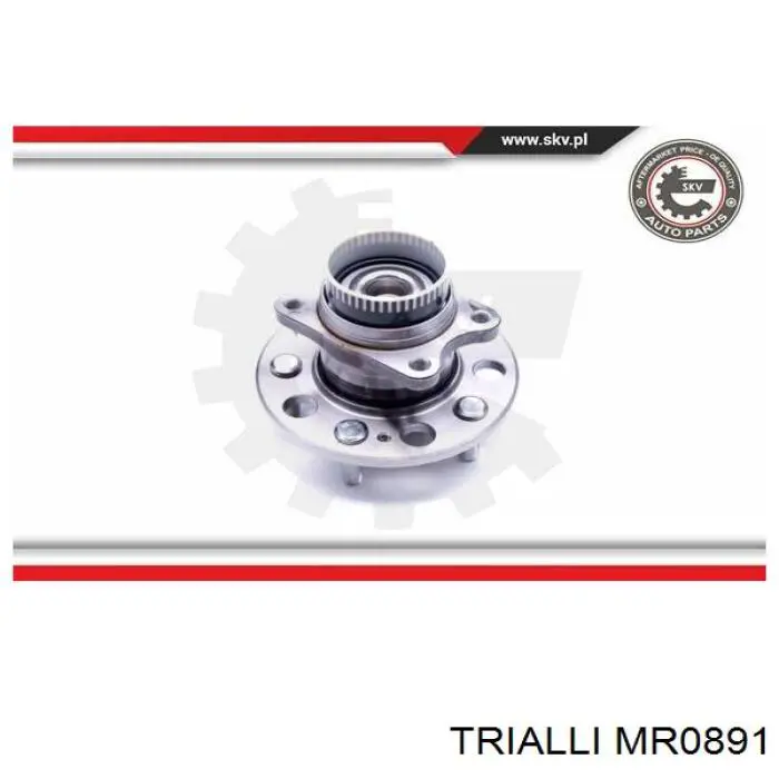 Задняя ступица MR0891 Trialli