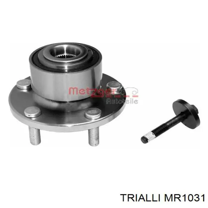 Cubo de rueda delantero MR1031 Trialli