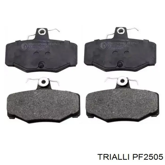 Купить PF2505 Trialli Колодки тормозные