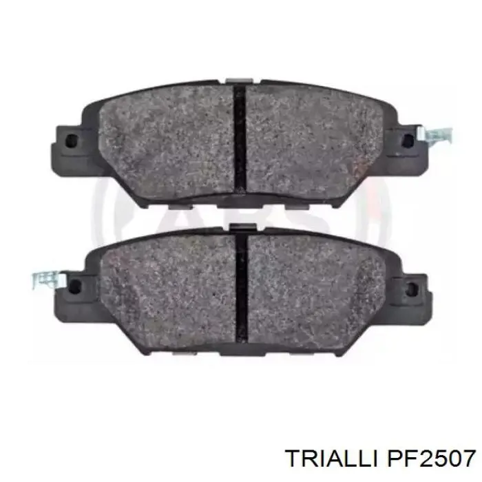 Колодки дисковые  Trialli PF2507 цена, от 13.62 USD