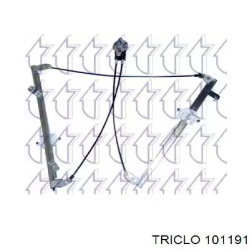 101191 Triclo mecanismo de acionamento de vidro da porta dianteira esquerda