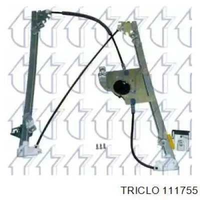 Механизм стеклоподъемника двери передней левой 111755 Triclo