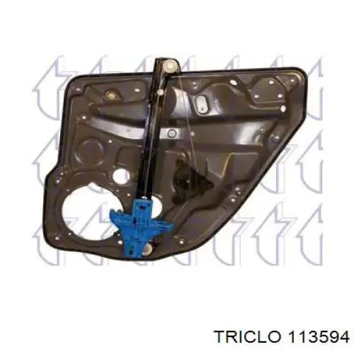 113594 Triclo mecanismo de acionamento de vidro da porta traseira direita
