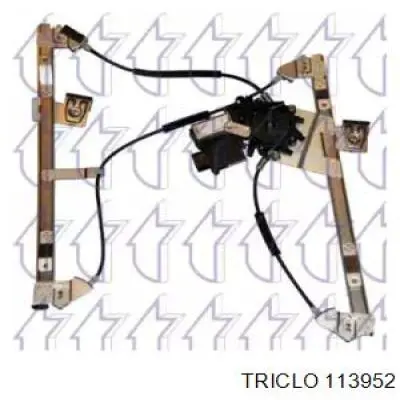 Механизм стеклоподъемника двери передней правой 113952 Triclo