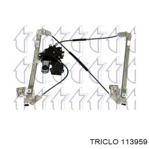 Механизм стеклоподъемника двери передней левой 113959 Triclo